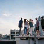 City skylines best seen from rooftop pools