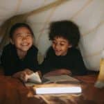 Blanket forts built with children spark imagination